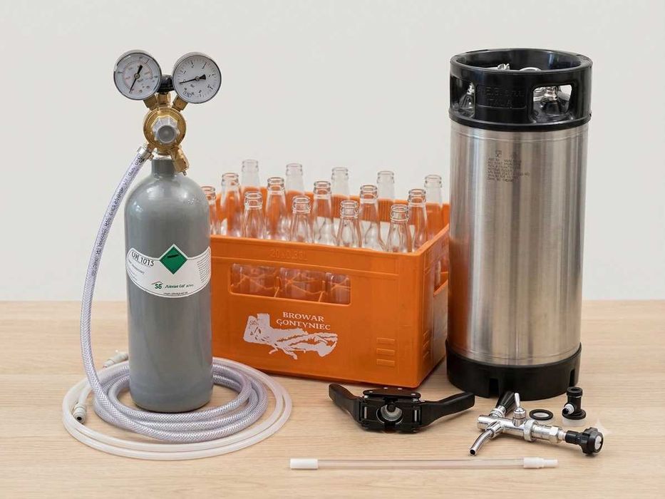 Keg Cornelius 18L Ball Lock + CO2 z reduktorem – kompletny zestaw do wyszynku