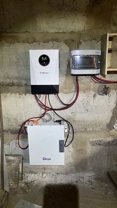 Встановлення інверторов та акумуляторів