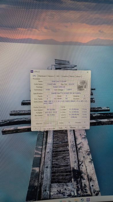 ASUS Prime B460 Plus + Intel Core i3-10100F (4 ядра / 8 потоків)