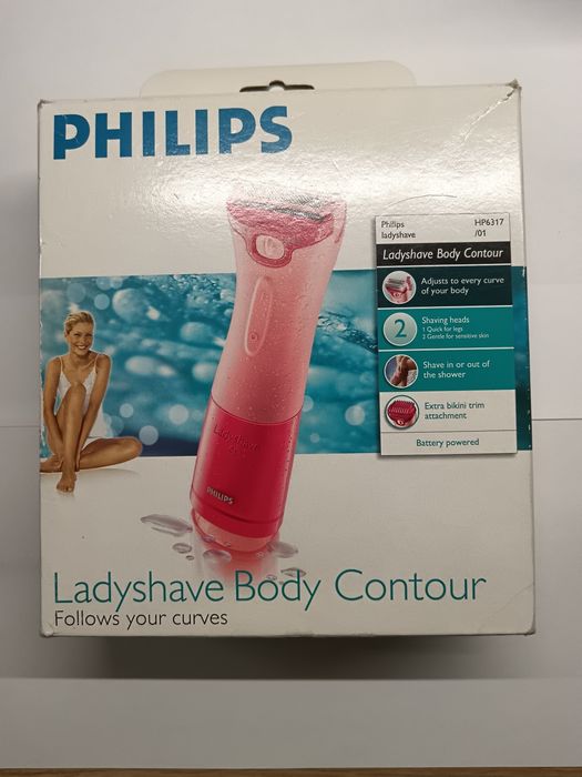 Maszynka do golenia, trymer, golarka damska Philips HP 6317 – NOWA