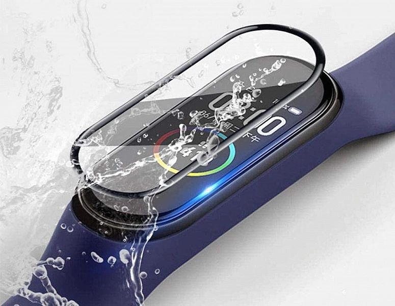 Folia Ochronna Full Glue do Xiaomi Mi Band 4 / 5