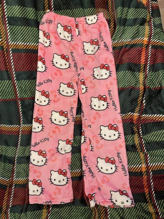 Różowe spodnie Hello Kitty