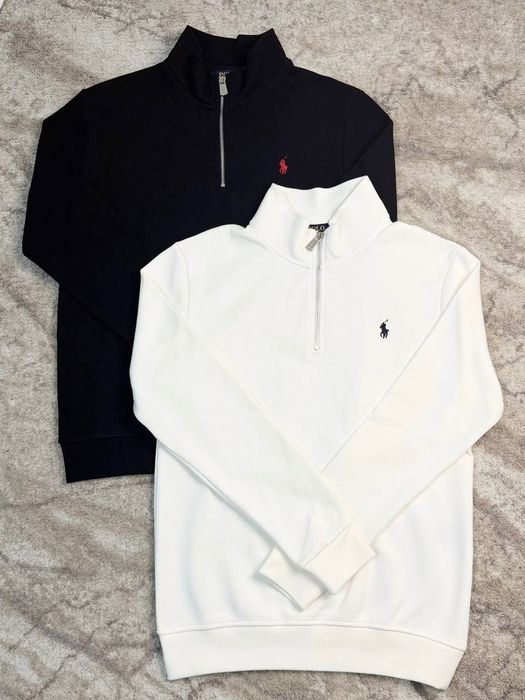 ‼️NEW‼️БЕЗ ПРЕДОПЛАТ‼️Мужской свитшот полу замок поло polo Ralph Lauren | кофта поло Ральф | мужская кофта 1/3 поло | polo Ralph Lauren | свитшот |