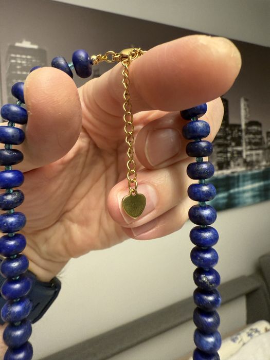 Naszyjnik kobaltowy PROMOCJA!