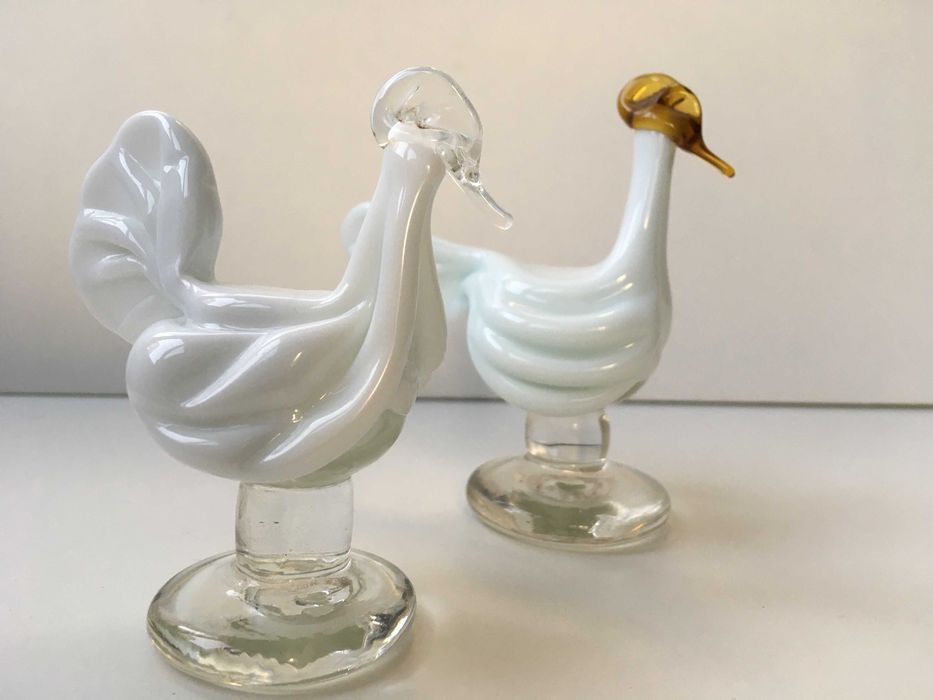 Pássaros Murano, Alfredo Barbini, sec. XX