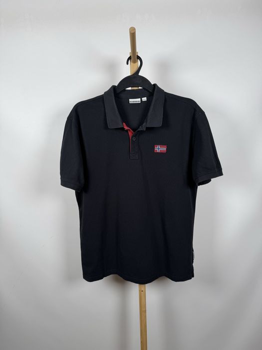 Napapijri t-shirt koszulka polo L