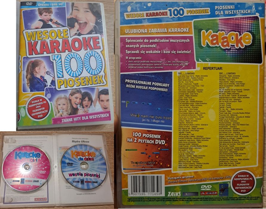 Gry dla dzieci na laptop/dvd/x box 360