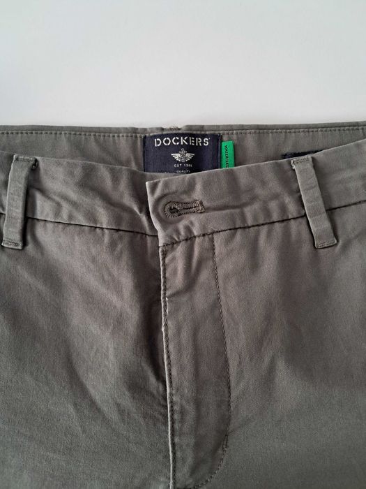Calças Dockers Verde Slim Ankle Tamanho US 27