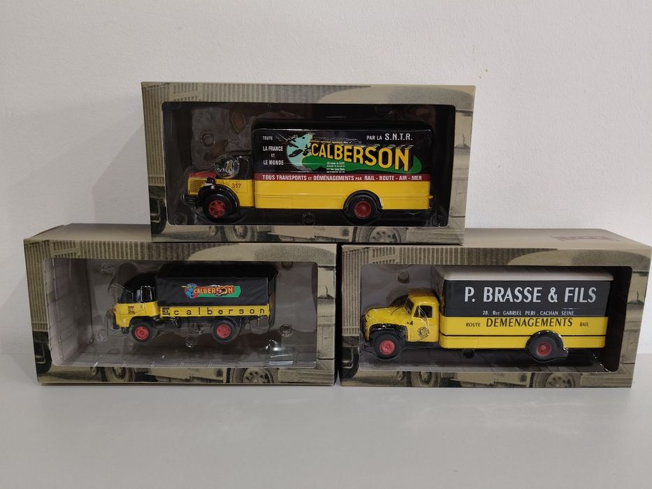 Camiões de distribuição, escala 1/43