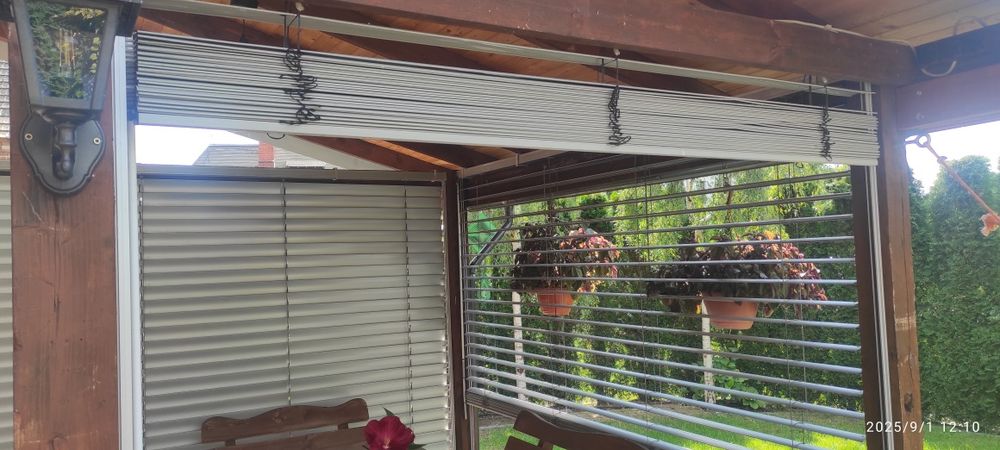 Żaluzje aluminiowe zewnętrzne. 240x280