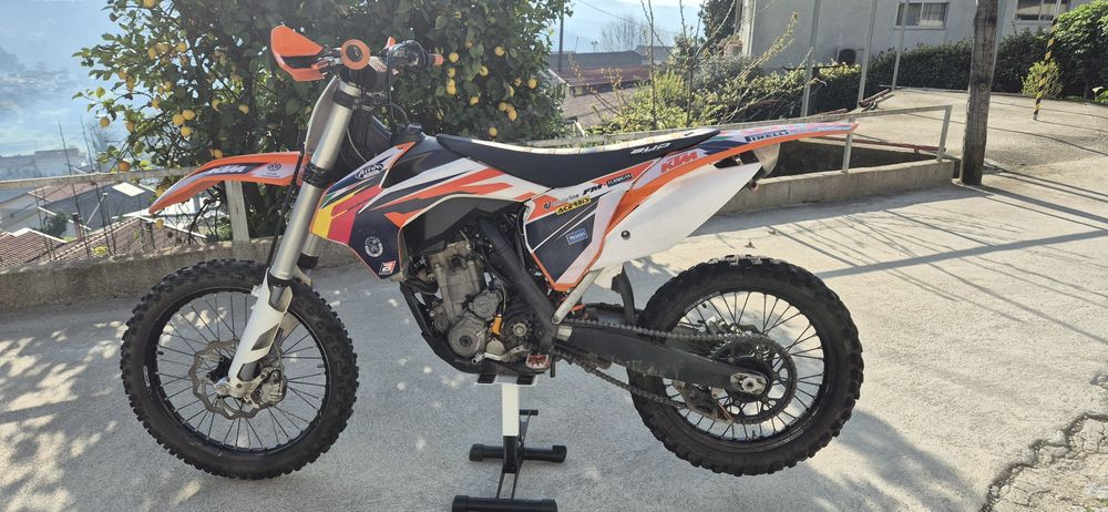 Ktm 350 sxf  2014 arranque elétrico