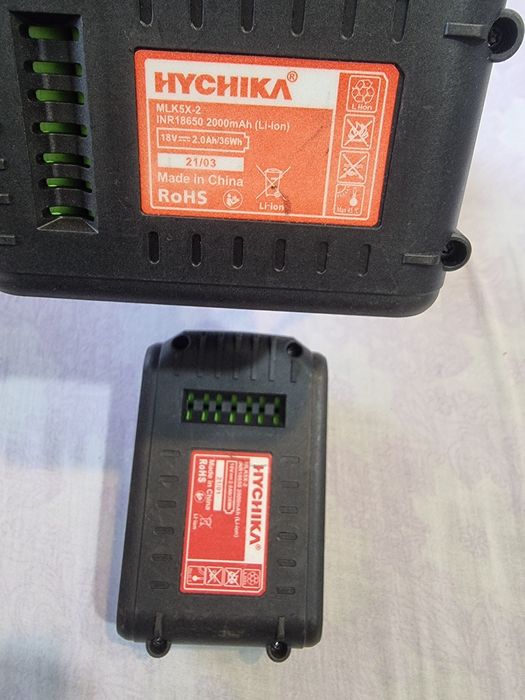 Wkrętarka Hychika 18V +2 akumulatory 2.0Ah