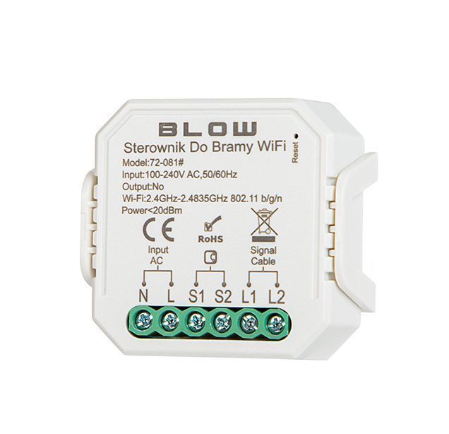 Inteligentny sterownik do bramy WiFi TUYA sterowanie głosowe 72-081#