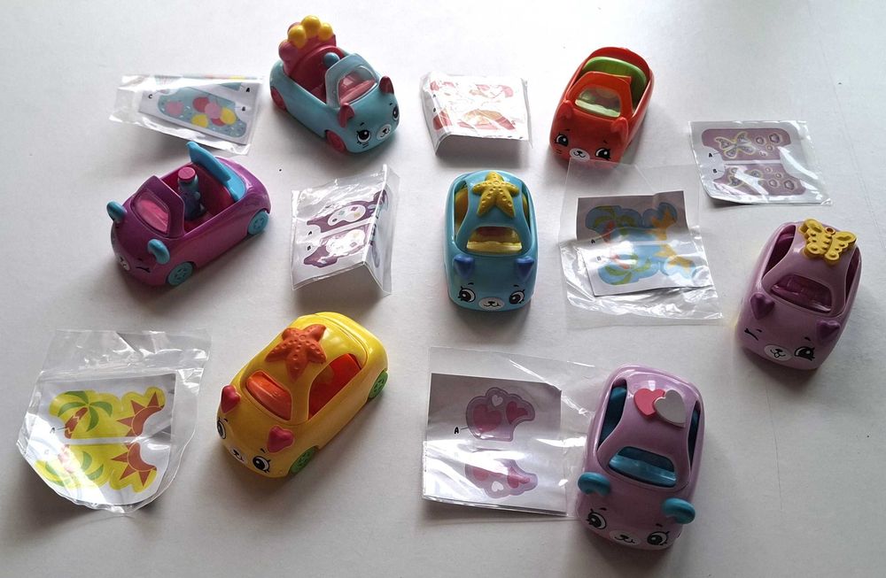 Bonecos Happy Meal McDonalds Cute Cars