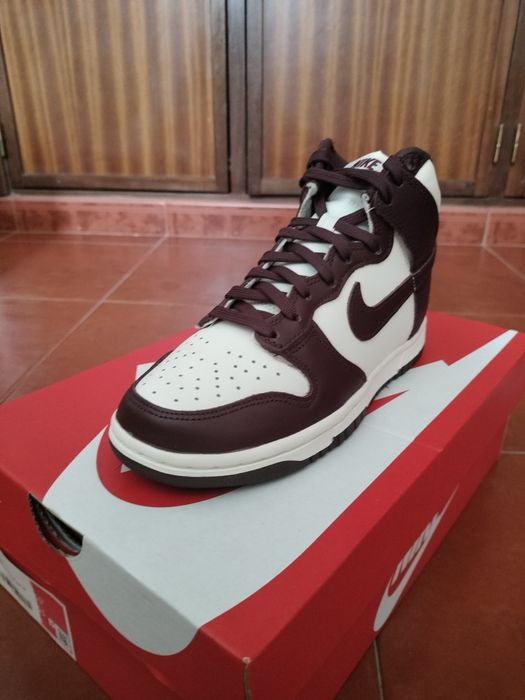 Nike Dunk High Bordo