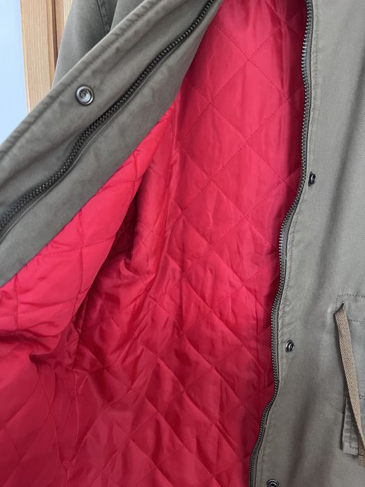Kurtka parka khaki