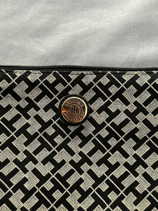 Mala a tiracolo azul - Tommy Hilfiger Jacquard