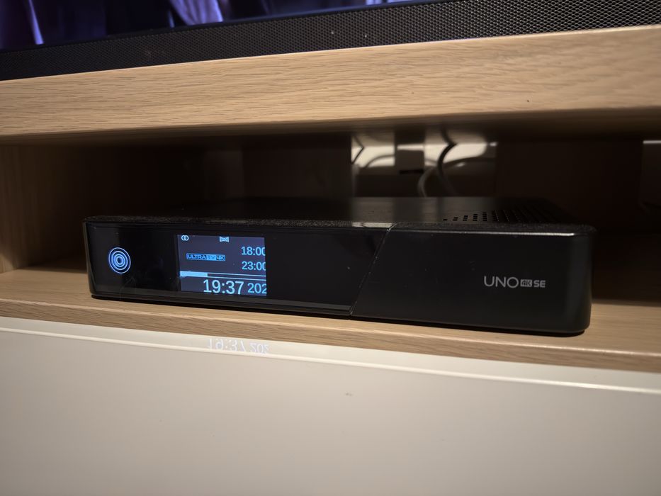 Vu+ Uno 4K SE DVB-S2X z najnowszym OpenATV i dyskiem SSD 128GB