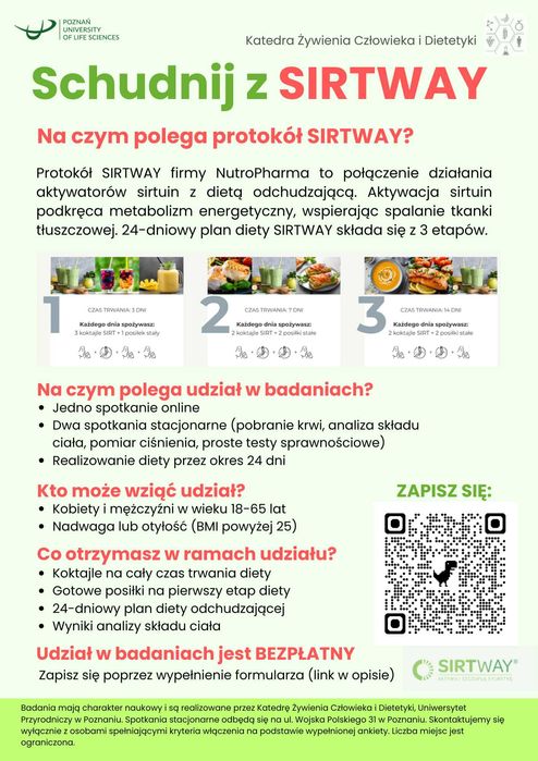 Zapraszamy do darmowego projektu dietetycznego