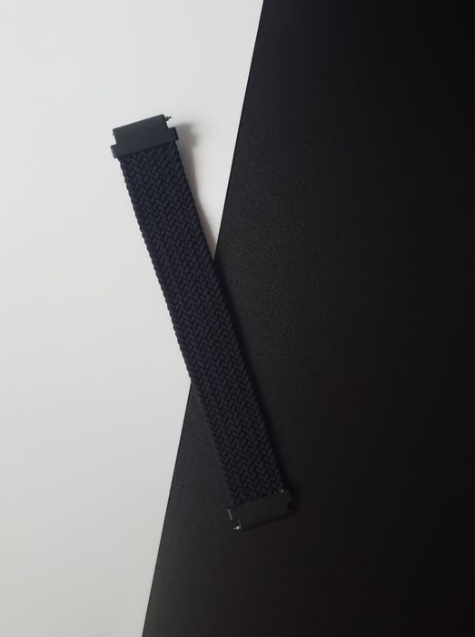 Pasek plecionego materiału 20 mm do zegarka Samsung, Huawei, Amazfit,