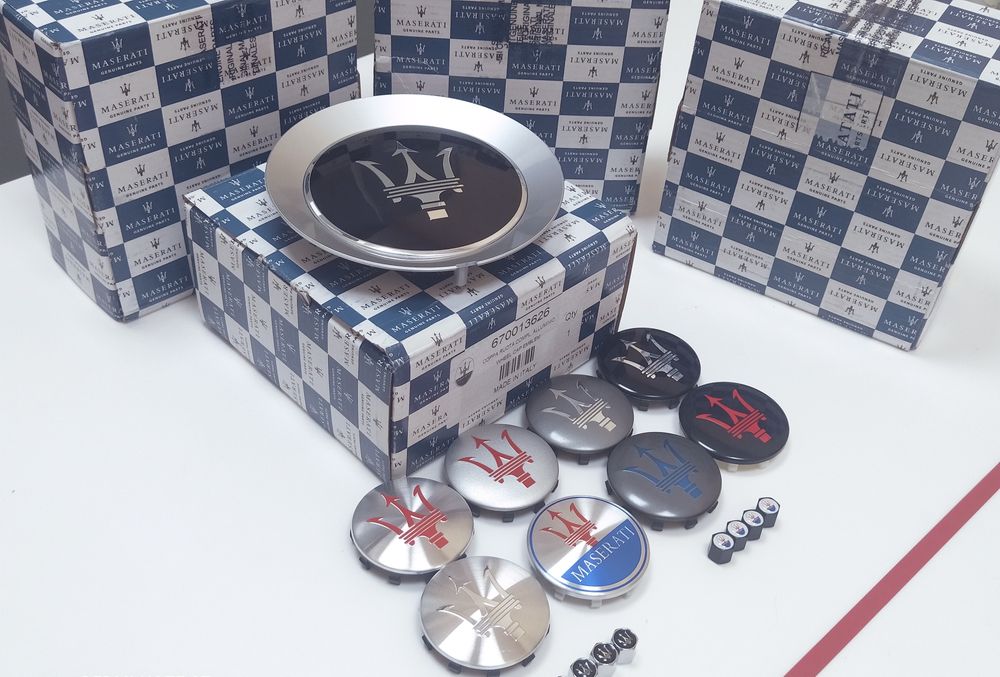 Колпачки заглушки Maserati 60mm