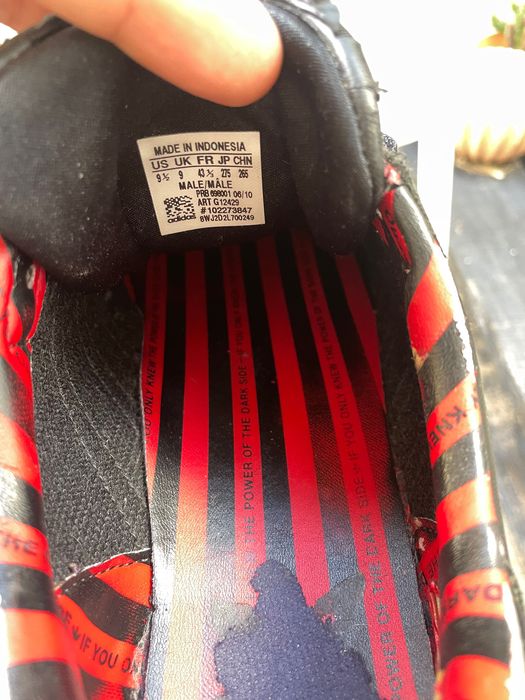 Sapatilhas Adidas Darth Vader 77