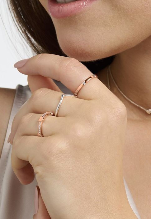 Срібна кабліґучка Thomas Sabo, позолота, цирконій , р. 54/56