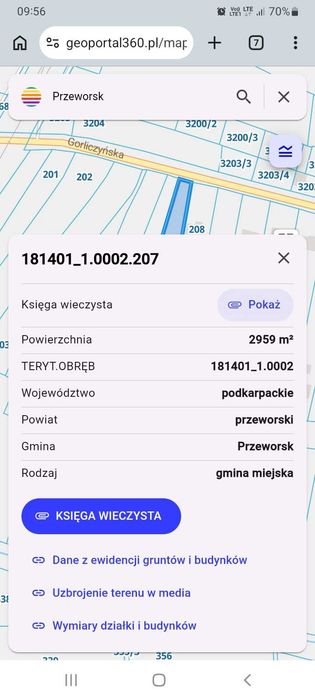 Działka 29ar z wydanymi WZ