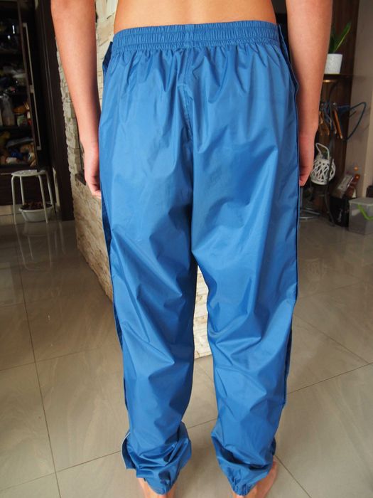 Spodnie przeciwdeszczowe M męskie