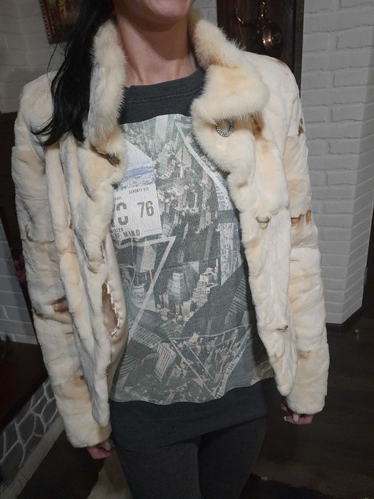 Шикарный полушубок из норки