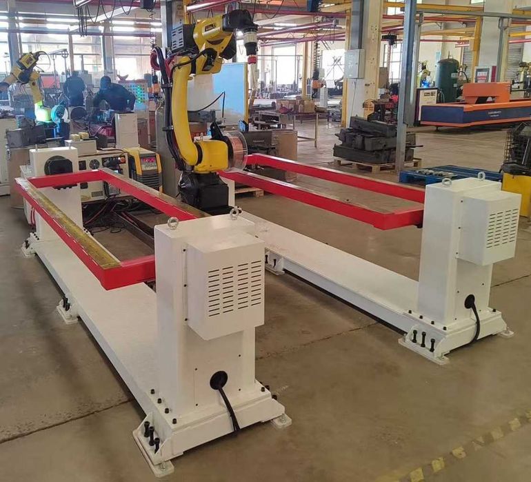 Zrobotyzowane stanowisko do spawania MIG AKTONA – kompaktowy robot