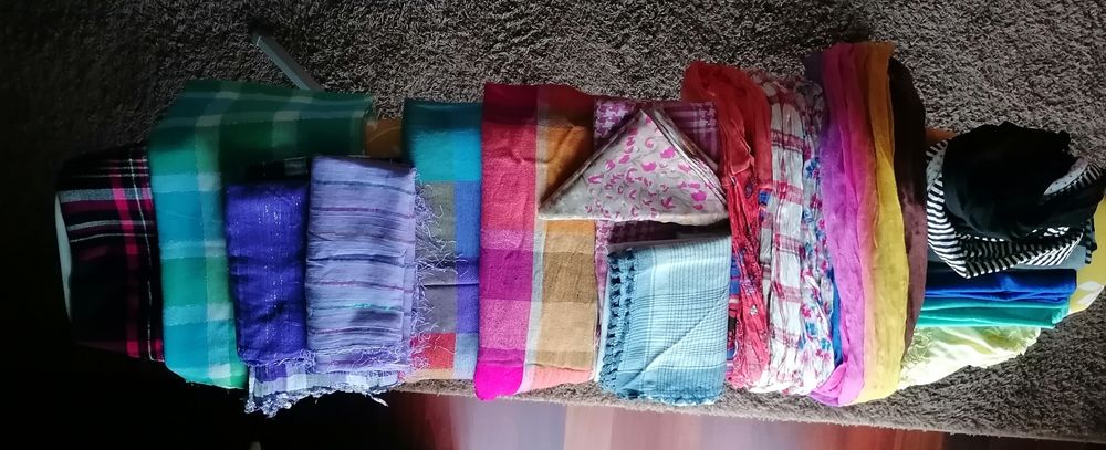 Conjunto de enxarpes e lenços