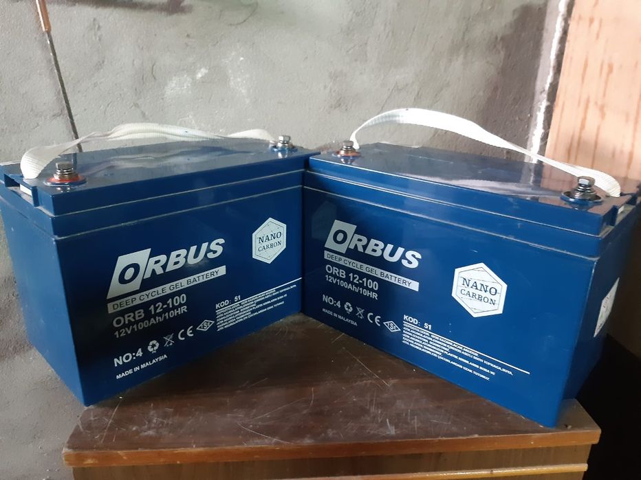 Инвертор TommaTech + 2 гелевых аккумулятора