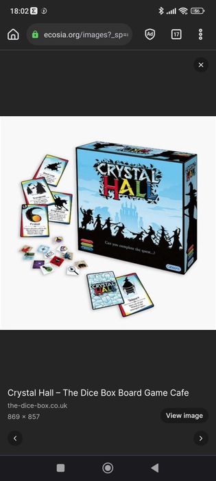 Jogo de tabuleiro - Crystall hall