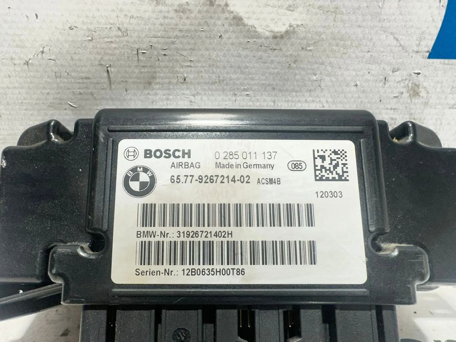 Módulo Centralina Airbag SRS Original BMW SERIE 1 SERIE 3 F20 F21 F30 F31 F32 F33