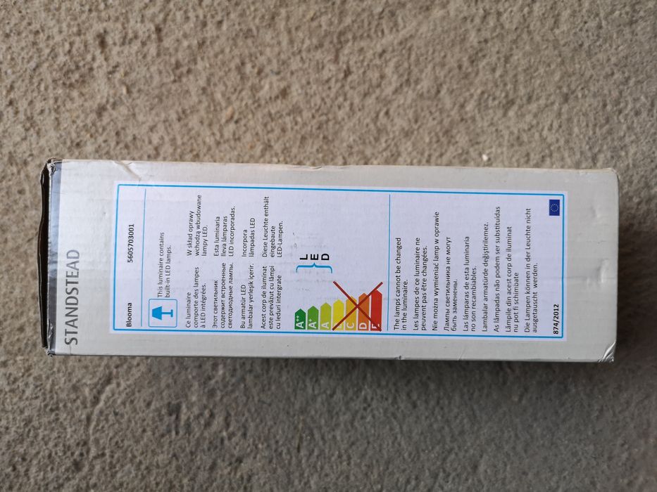 Lampa zewnętrzny LED kinkiet oświetlenie