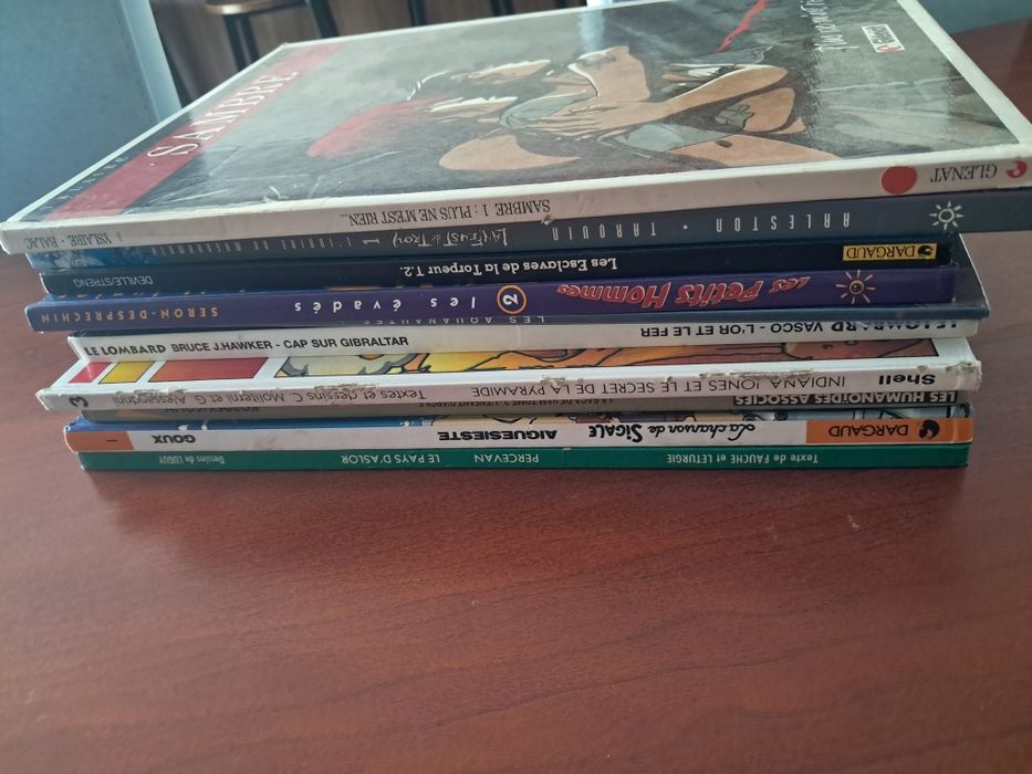 Lote de 10  Banda Desenhadas em Francês