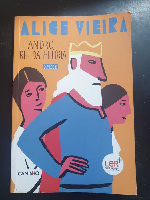Leandro Rei da Helíria de Alice Vieira