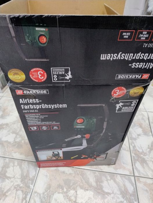 PARKSIDE Agregat malarski PAFS 550 A1, 550 W, 110 bar#okazja!