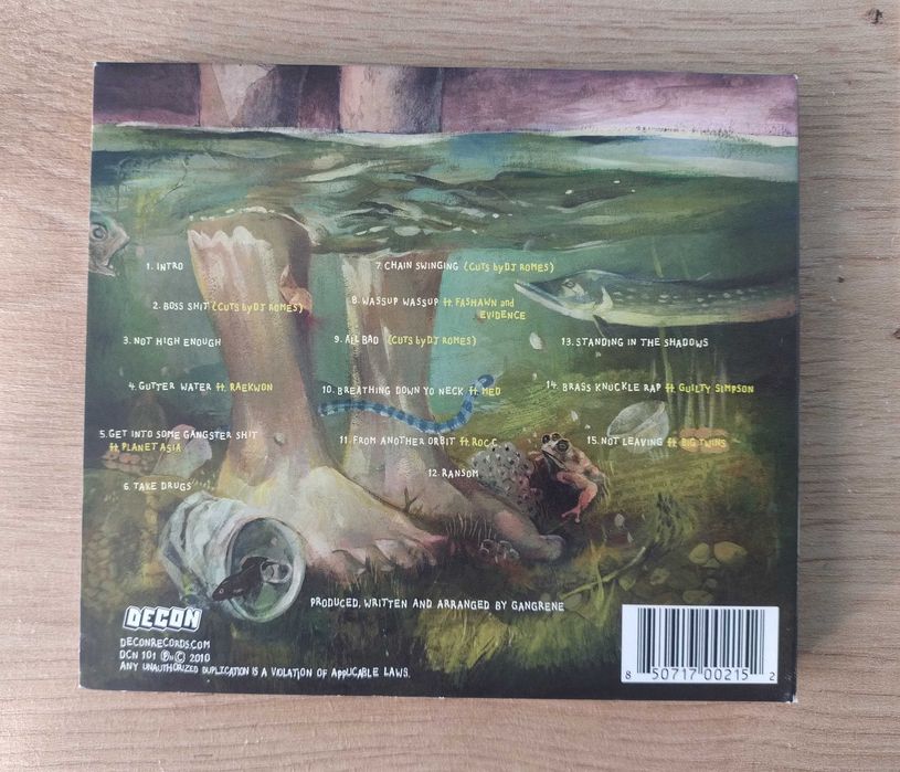 Gangrene (The Alchemist, Oh No) - Gutter Water * HIP HOP Pabianice
