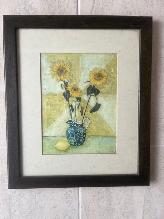 2 quadros da artista australiana Shelley Hely (S.Hely)