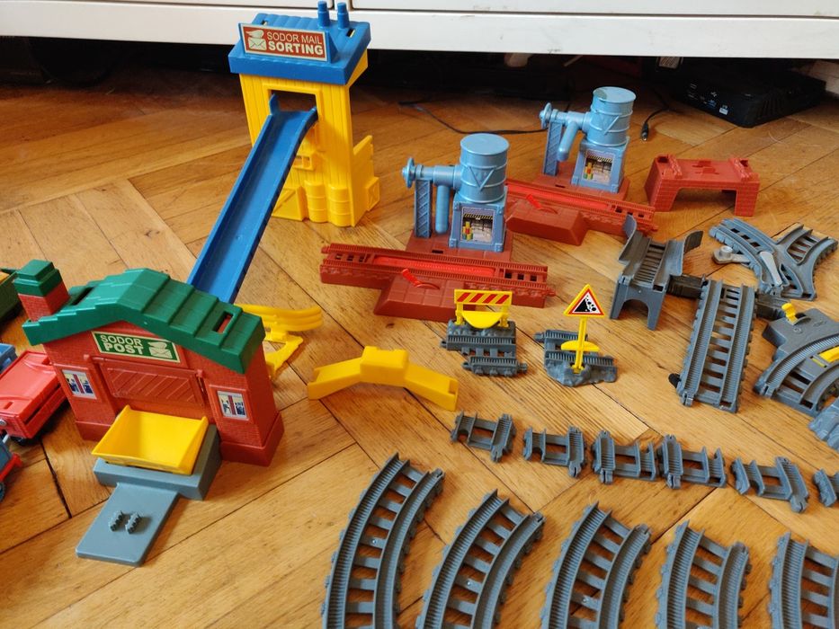 Tomek i przyjaciele Trackmaster Fisher Price duży zestaw