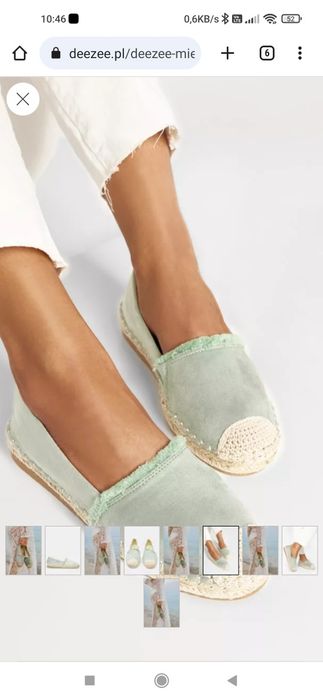 Buty espadryle DeeZee r. 36 nowe