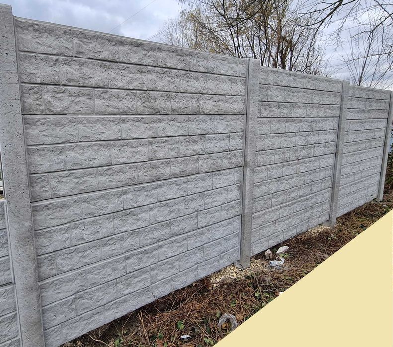 Słupki betonowe do siatki , 1,8m 2m 2,2m 2,4m 2,6m 2,8m