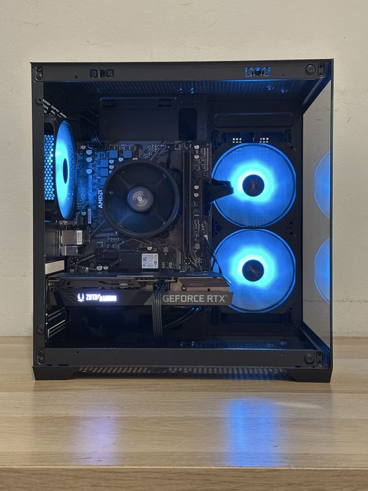 PC Gaming Ryzen 5 + RTX 3060 Ti | 16GB RAM | RGB | Pronto para Jogar