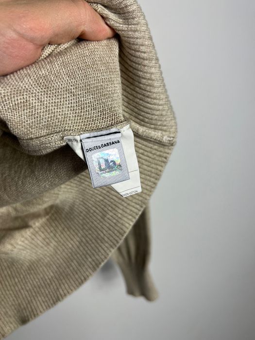 High End Sweter Dolce & Gabbana 100% Bawełna