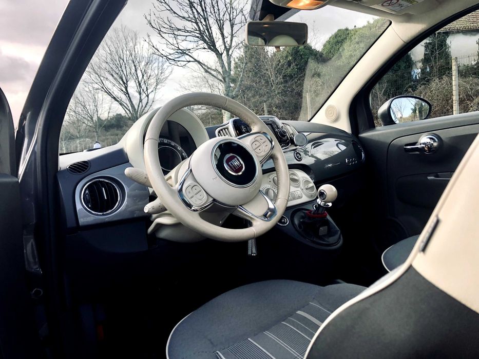 Fiat - INCRÍVEL - 500  1.2 Lounge | 2017 | Gasolina