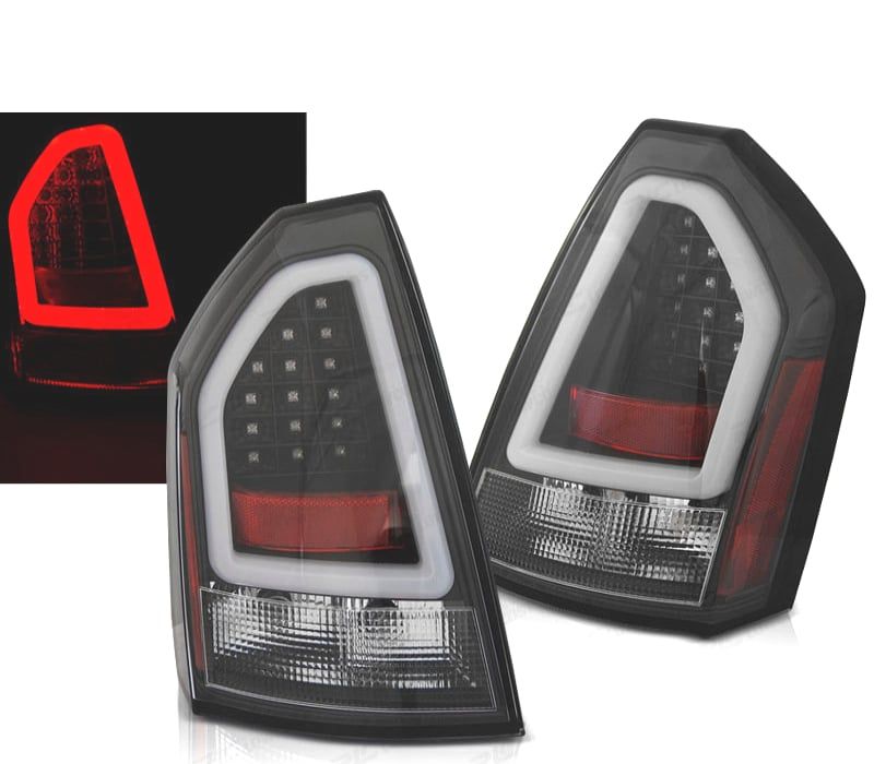 CONJUNTO DE FAROLINS PARA CHRYSLER 300C LIMOUSINE 05-08 LED PRETOS