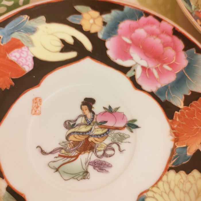 Komplet porcelany chińskiej z lat 70-80