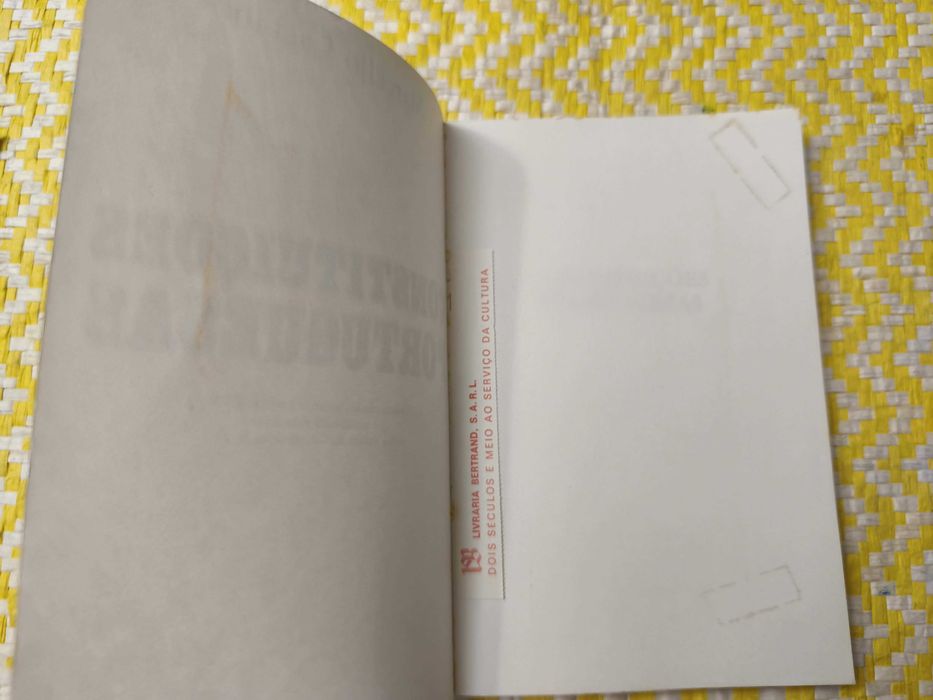 Constituições Portuguesas –  Marcello Caetano